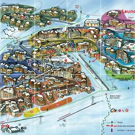Roc De Peclet 1 - Location: Pour 4 En Bordure De Pistes Mae-9070 アパート *